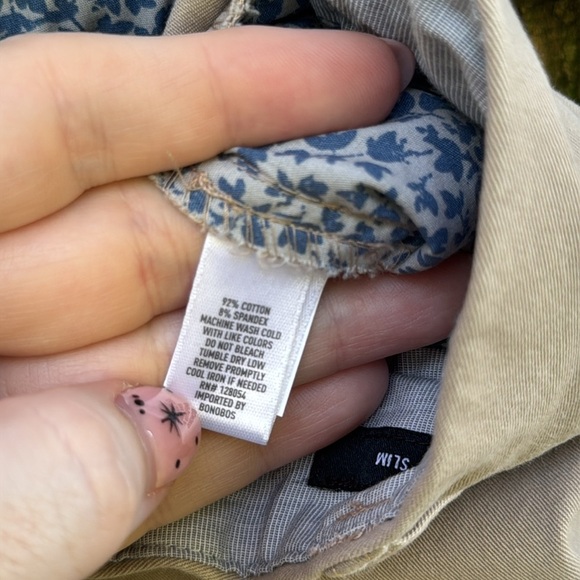 Bonobos The Chino 2.0 slim fit khaki pants, size 40 x 36 - Picture 9 of 9